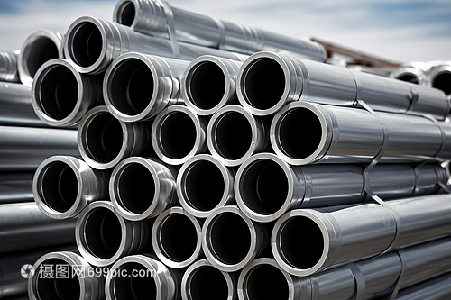 钢管堆放的场景与意义
